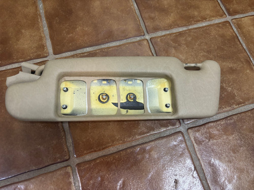 Mercedes r129 sonnenblende - sl,